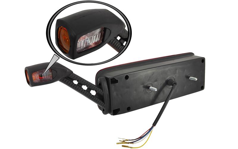 Kögel Trailer Tail Lamp With Marker Lamp And Cable RH