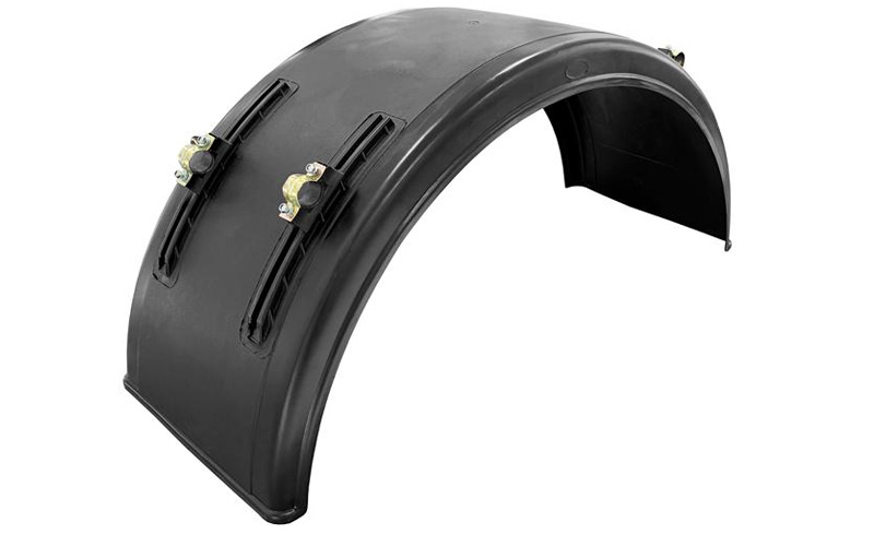 Guardbarros Trasero 1270x520 (Plástico, Soporte Ajustable)
