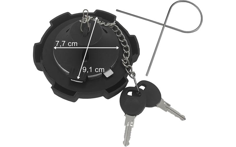 MAN / Mercedes / Volvo Fuel Cap Ø80 With Key