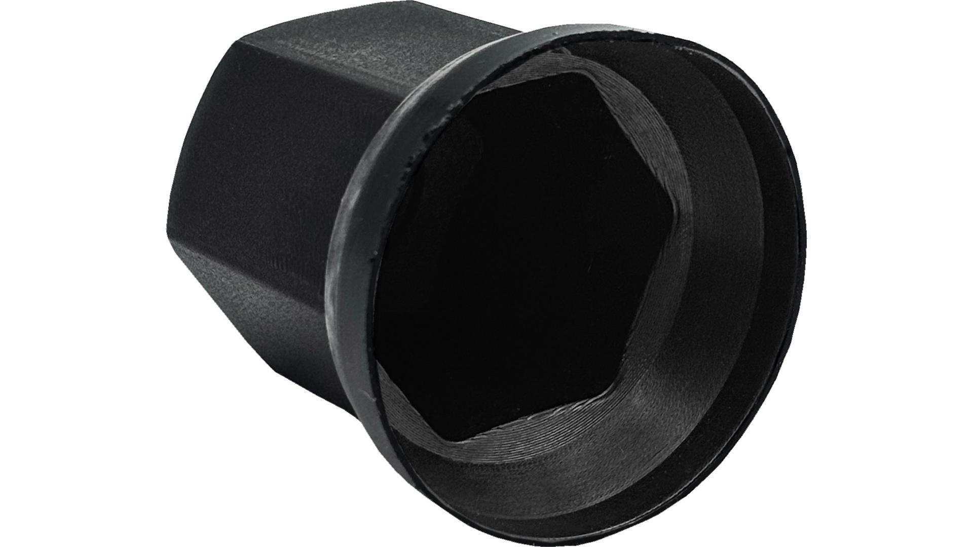 Wheel Nut Cover S-33 (High, Plastic, Black)