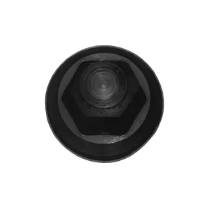 Wheel Nut Cover S-33 (High, Plastic, Black)