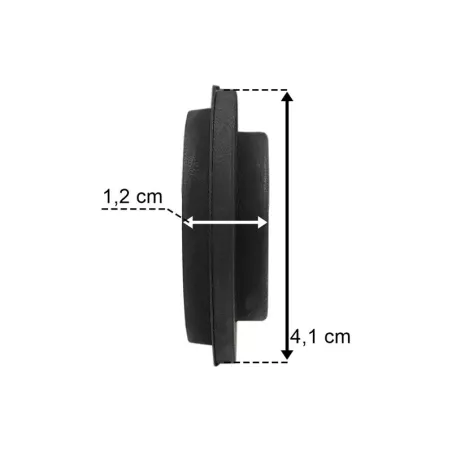 Joint Pour Petit Raccord Pneumatique Rapide (Nouveau Type - Deux Collerettes)