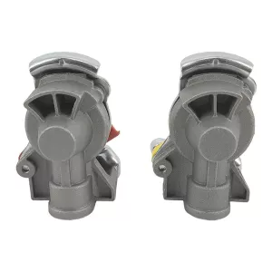 Têtes D’accouplement Pneumatiques M16 Complètes Dures Avec Valve Rouge + Jaune (Camion Tracteur)