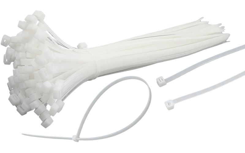 КАБЕЛЬНЫЕ СТЯЖКИ БЕЛЫЕ 9×800mm (100 ШТ.)