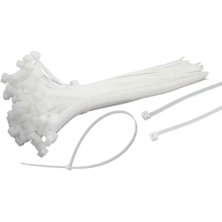 Opaska Zaciskowa Trytytka Biała 9×900mm (100 Szt.)