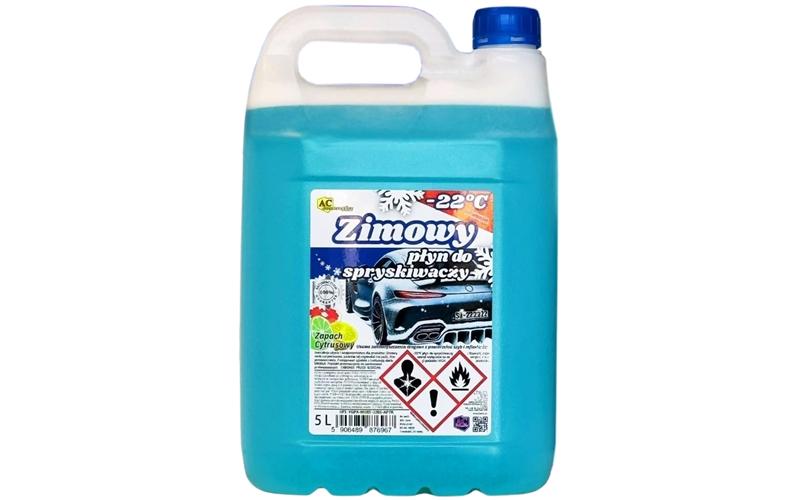Płyn Do Spryskiwaczy Zimowy -22 5L Paleta (120 Sztuk)