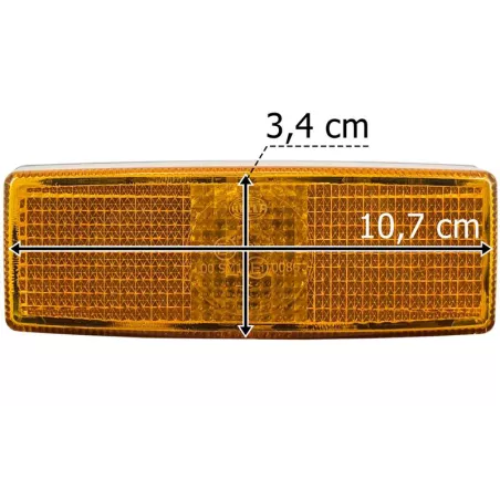 Feu de Gabarit Rectangulaire (Jaune)