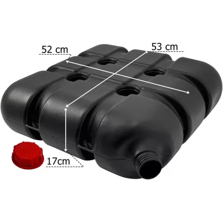 Zbiornik Paliwa Ogrzewania Webasto 30L (Czarny)