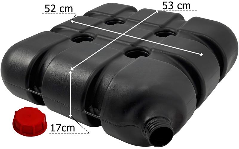 Depósito de Combustible Webasto 30L (Negro)