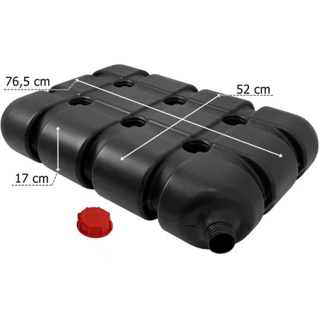 Depósito de Combustible Webasto 50L (Negro)