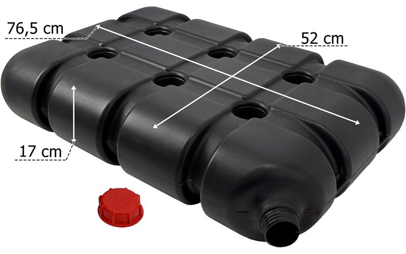 Depósito de Combustible Webasto 50L (Negro)