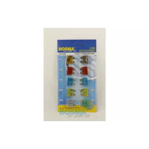 Bosma Fusibles Planos Standard 19mm (Juego de 10 Piezas)