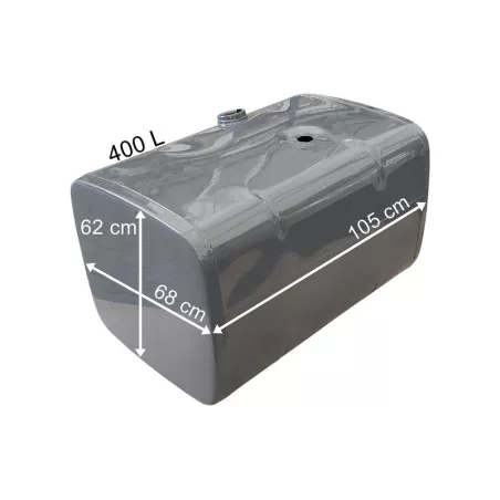 MAN Depósito de Combustible 400L 1050x620x680 (Acero)