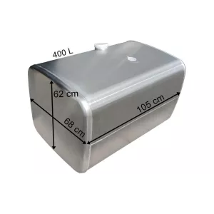 MAN Réservoir de Carburant 400L En Aluminium 1050x620x680