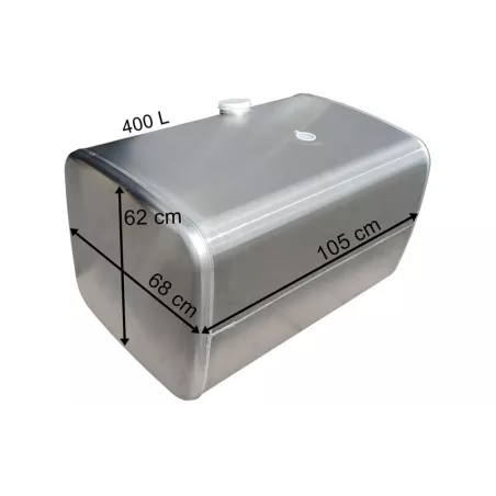 MAN Depósito / Tanque de Combustible 400L de Aluminio 1050x620x680