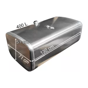 Scania Depósito / Tanque de Combustible 400L de Aluminio 1310x510x710