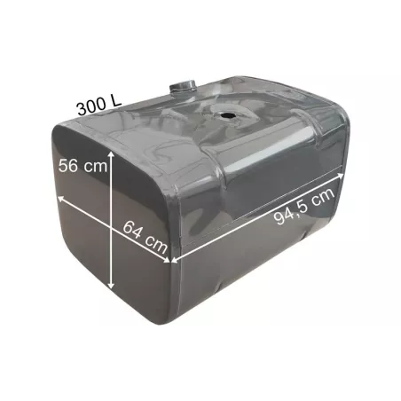 Mercedes Actros / Axor / Atego Réservoir de Carburant 300L 945x640x560 (Acier)