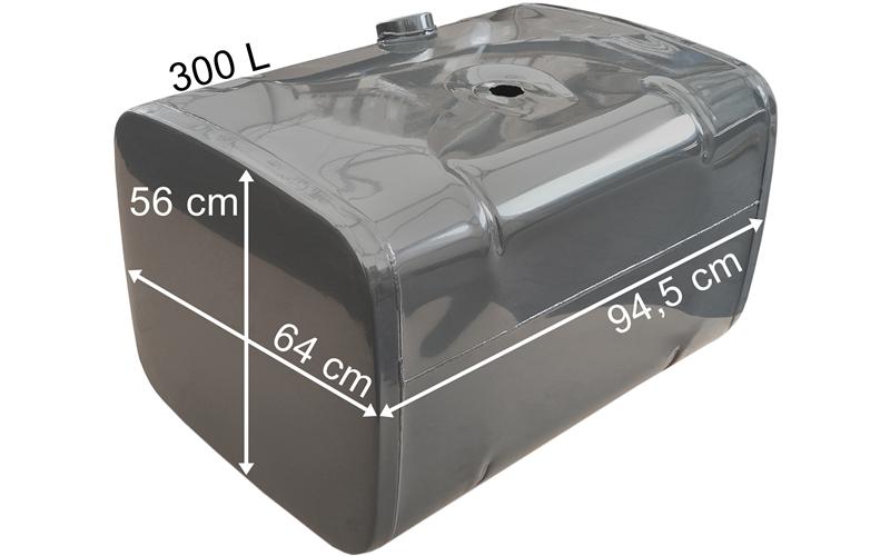 Mercedes Actros / Axor / Atego Fuel Tank 300L 945x640x560 (Steel)