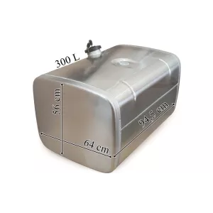 Mercedes Depósito / Tanque de Combustible 300L de Aluminio 945x640x560