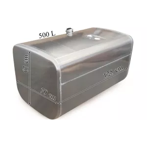 Scania Fuel Tank 500L Aluminum 1250x670x700