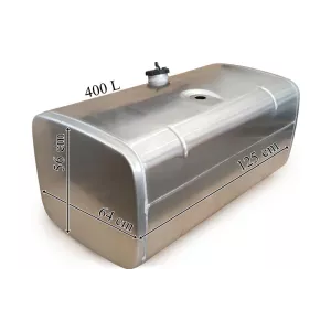 Mercedes Depósito / Tanque de Combustible 400L de Aluminio 1250x640x560