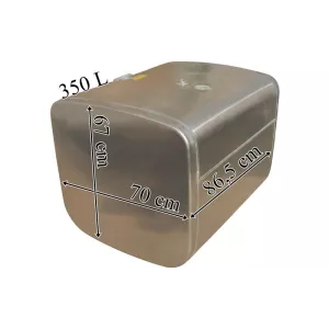 Scania Depósito / Tanque de Combustible 350L de Aluminio 865x670x700
