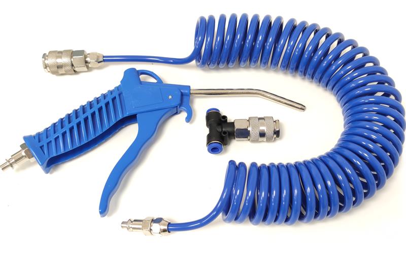 Tir Kit de Soufflage d'air Ø6 Blue (10 Atm)