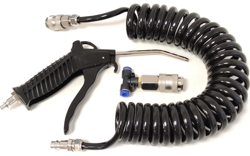 Tir Kit de Soufflage d'air Ø8 Noir (13 Atm)