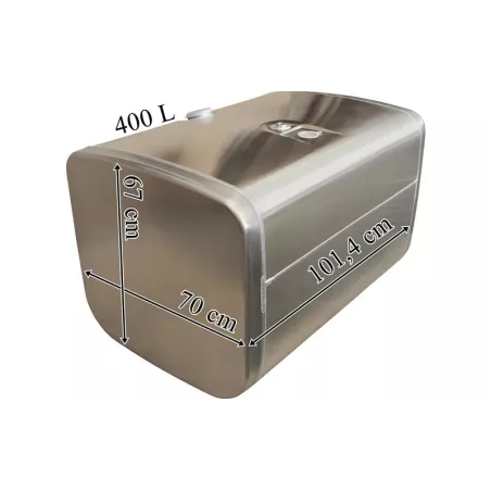 Scania Depósito / Tanque de Combustible 400L de Aluminio 1014x670x700