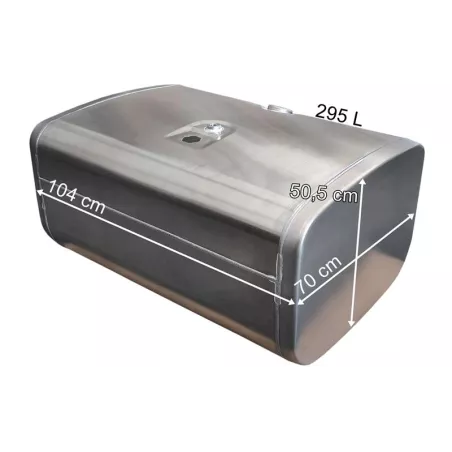 Scania Depósito / Tanque de Combustible 295L de Aluminio 1040x505x700