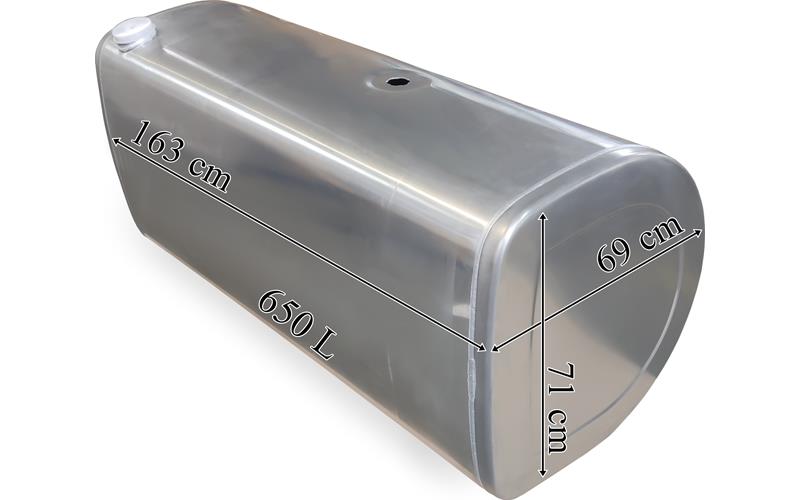 Kraftstofftank Volvo 650L Aluminium 1630x710x690