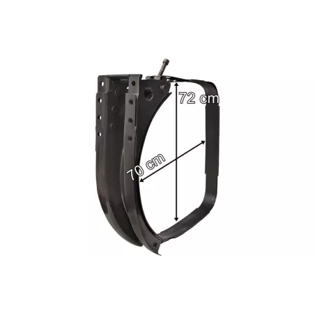Volvo Fuel Tank Bracket 690x710 (Complete)