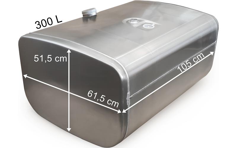 MAN Fuel Tank 300L 1050x515x615 (Aluminium)