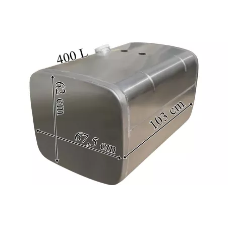 MAN Depósito / Tanque de Combustible 400L de Aluminio 1030x675x620