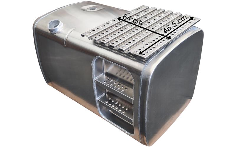 MAN ТОПЛИВНЫЙ БАК 495L 1130x700x700 (АЛЮМИНИЕВЫЙ)
