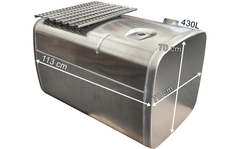 MAN Depósito / Tanque de Combustible 495L de Aluminio 1130x700x700