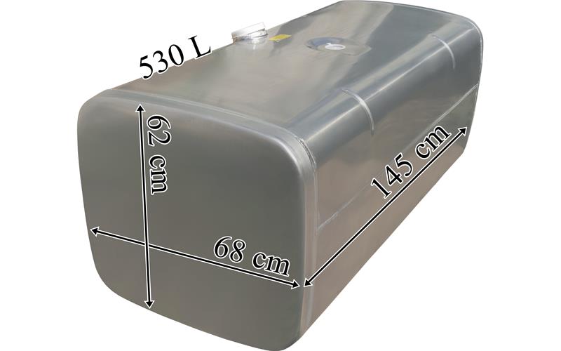 Iveco DAF 530L Aluminum Fuel Tank 1450x620x680