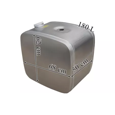 Iveco DAF Depósito / Tanque de Combustible 180 L de Aluminio 500x620x680