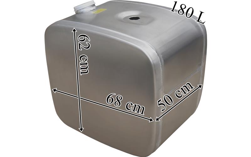 Iveco DAF Depósito / Tanque de Combustible 180 L de Aluminio 500x620x680