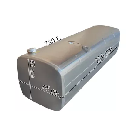 Iveco DAF Réservoir de Carburant 780 L En Aluminium 2160x620x680