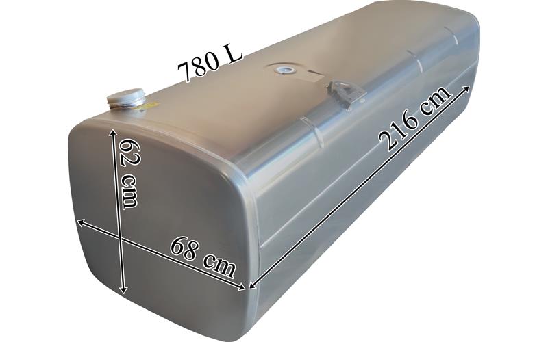 Iveco DAF 780L Aluminum Fuel Tank 2160x620x680