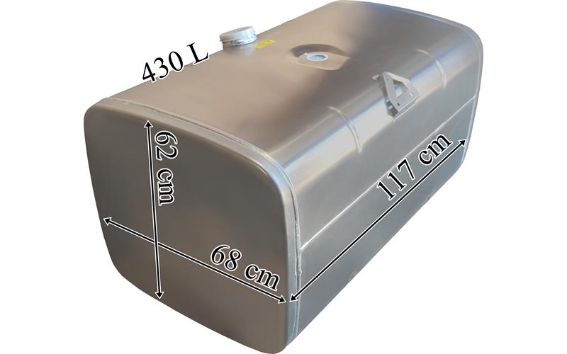 Iveco DAF Depósito / Tanque de Combustible 430 L de Aluminio 1170x620x680