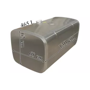 Iveco DAF Depósito / Tanque de Combustible 465 L de Aluminio 1300x620x680