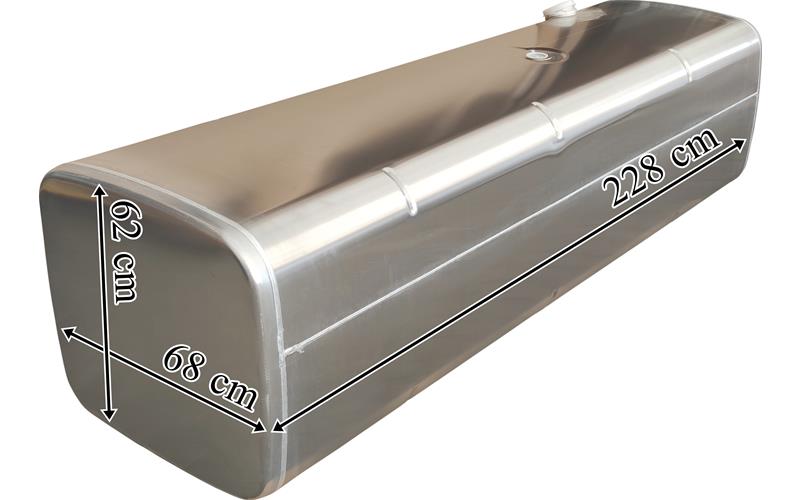 Iveco DAF 870L Aluminum Fuel Tank 2280x620x680