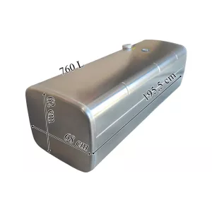 Iveco Depósito / Tanque de Combustible 760 L de Aluminio 1950x620x680