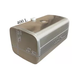 DAF 400L Aluminum Fuel Tank 1180x590x680