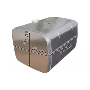 DAF Depósito / Tanque de Combustible 300 L de Aluminio 900x590x680
