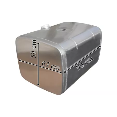 DAF Réservoir de Carburant 300 L En Aluminium 900x590x680