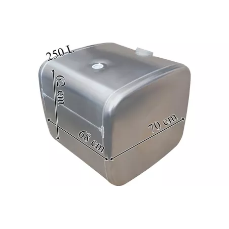 MAN Depósito / Tanque de Combustible 250L de Aluminio 700x620x680