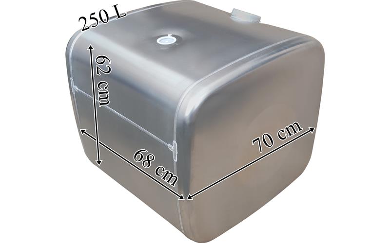 MAN Depósito / Tanque de Combustible 250L de Aluminio 700x620x680